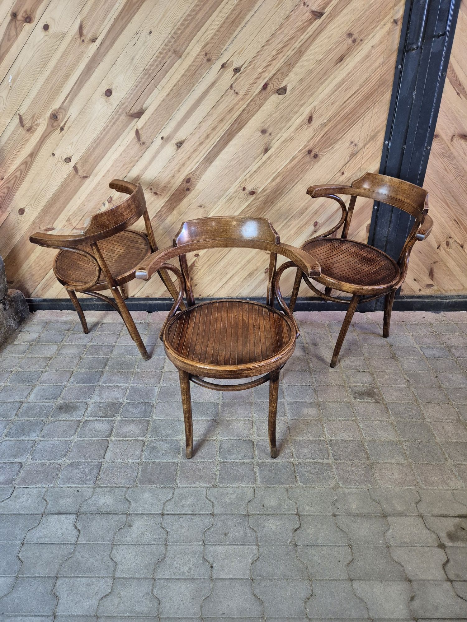 8szt Krzesło gięte Thonet Vien RARYTAS !
