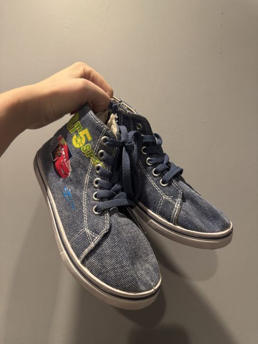 Buty chłopięce tenisówki za kostkę nowe 34