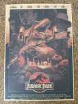 Poster - Jurassic Park (papel kraft, 30x42 cm)