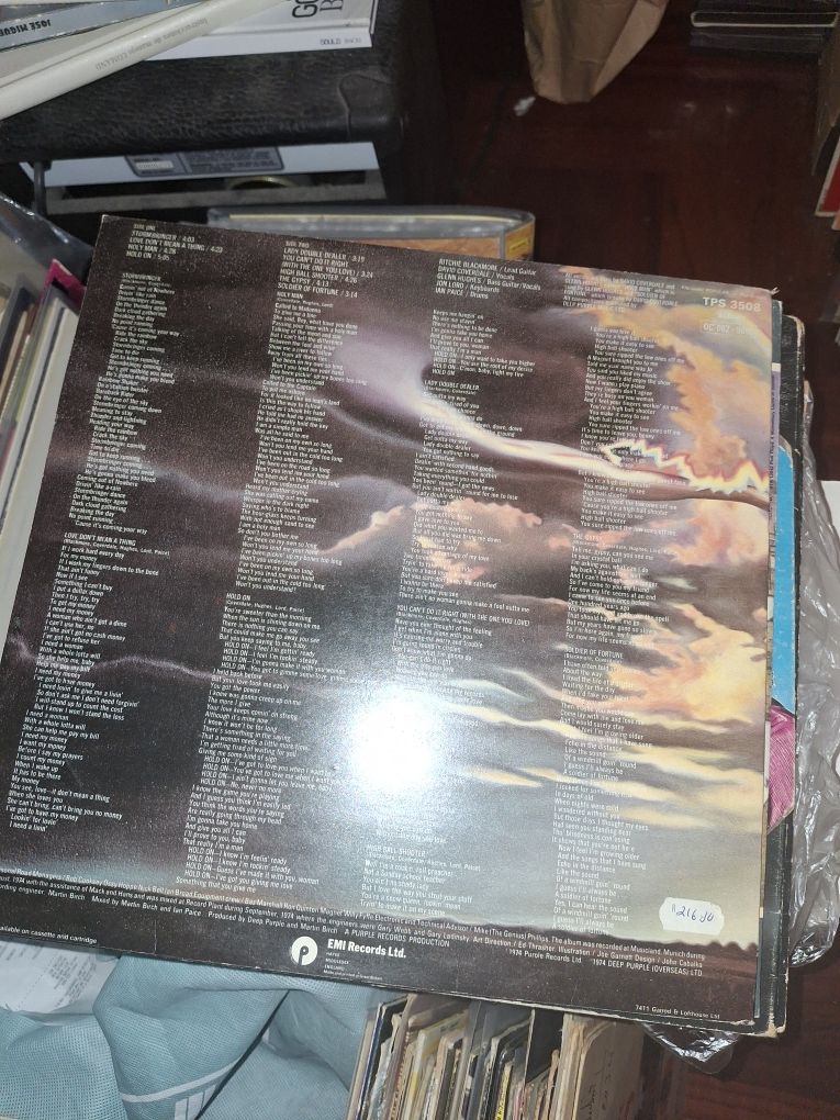 Deep Purple - Stormbringer lp hard rock