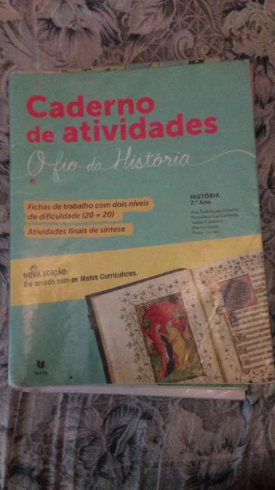 O fio do estudo caderno de actividades do 7ano