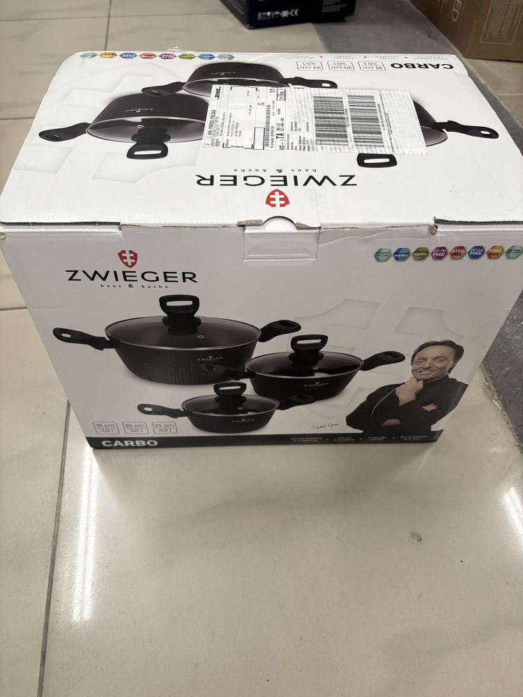 Zestaw garnków zwieger carbo