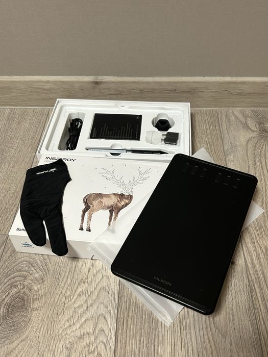Графічний планшет Huion H640P + перчатка