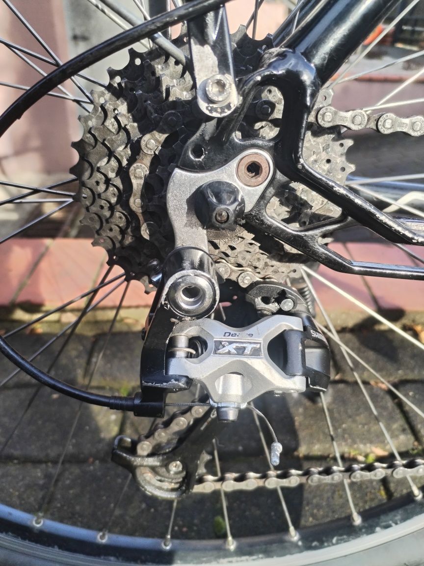 Rower miejski- trekkingowy CUBE Delhi. Shimano Deore XT. Hydrauliczne