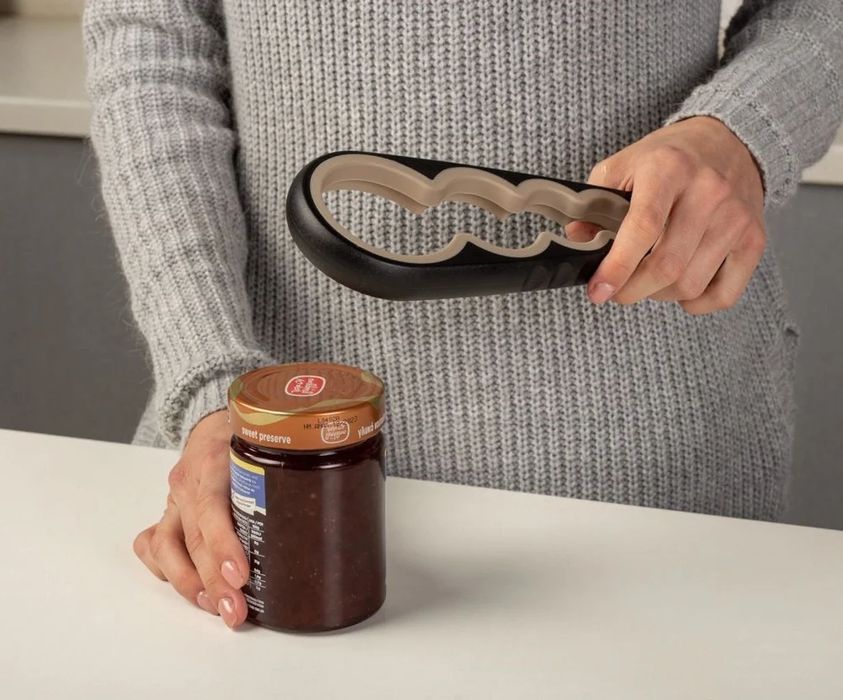 Otwieracz Do Słoików Zakrętek Nakrętek Butelek Weków Uniwersalny 4W1