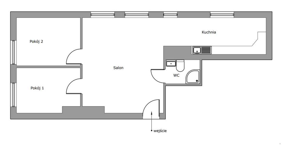 3-pokojowe mieszkanie dla rodziny