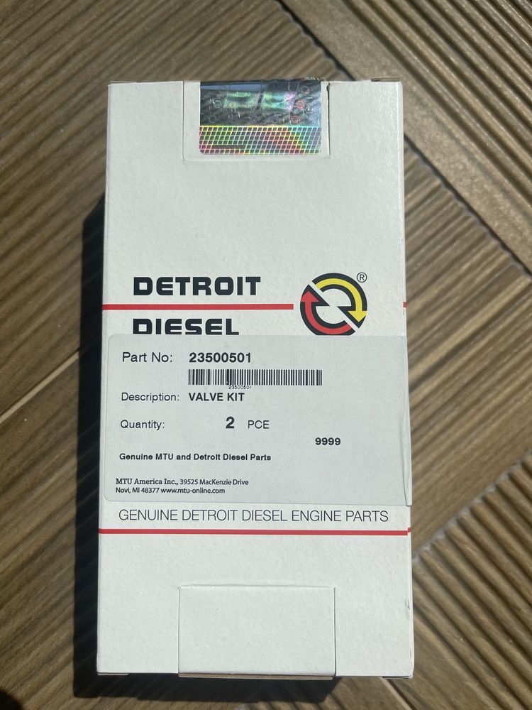 комплект клапанов Detroit Diesel 23500501