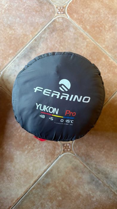 Спальний мішок Ferrino Yukon Pro / 0 °C Scarlet Red/Grey (Left)