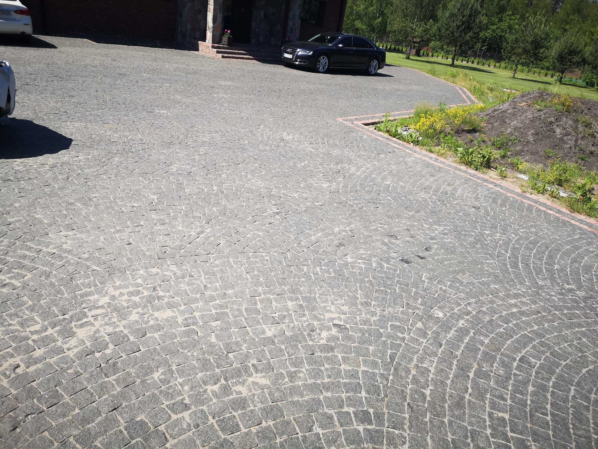 Czarna Kostka Granitowa na podjazdy, drogi, ścieżki. Promocja Zimowa!