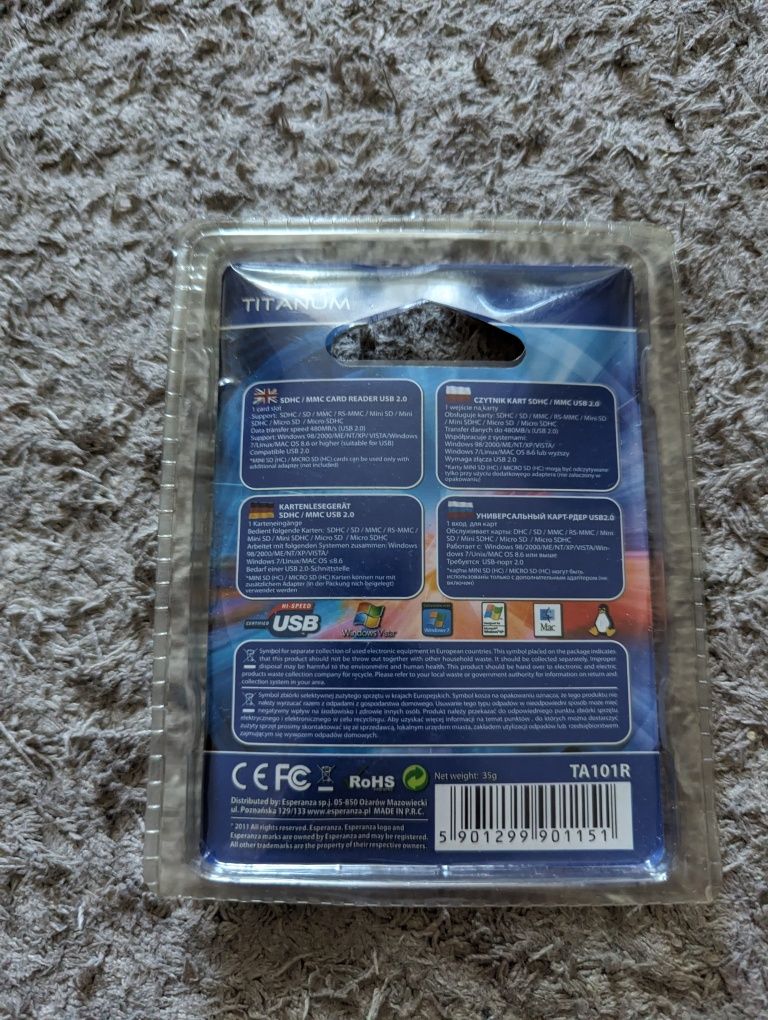 Adapter do kart USB