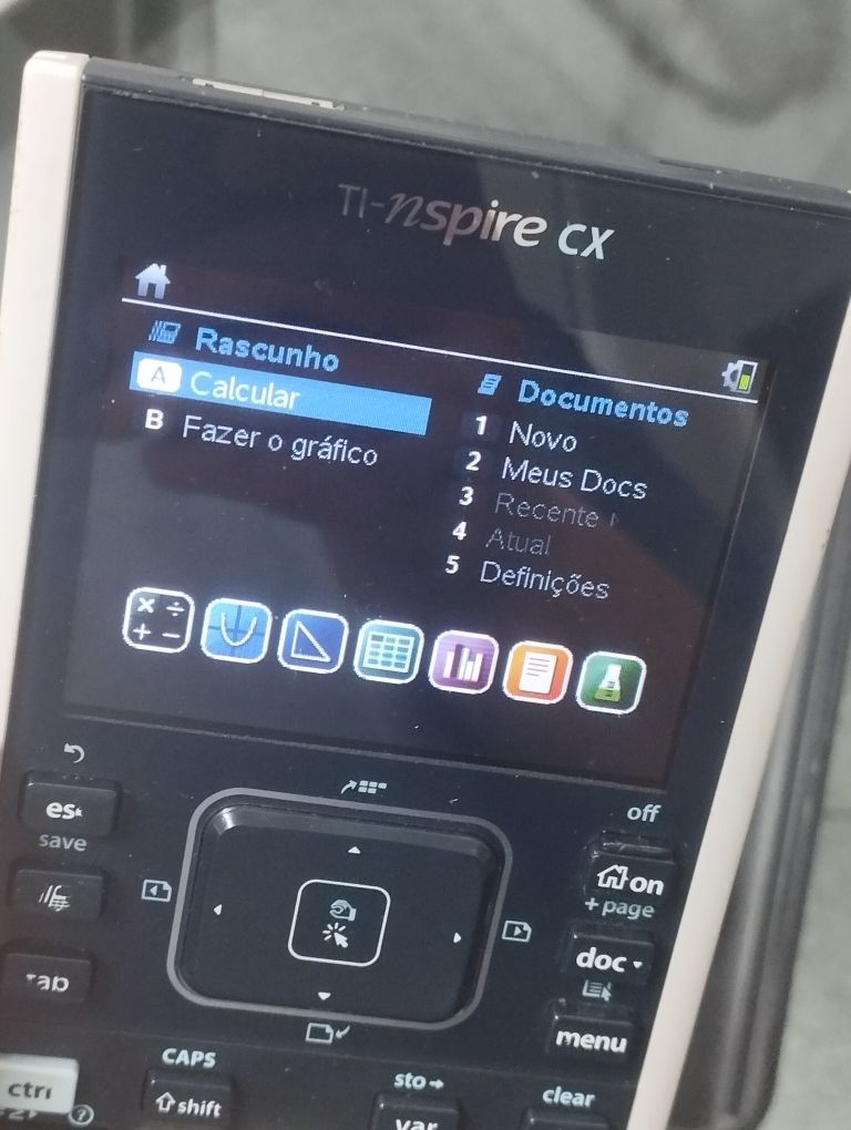 Calculadora Gráfica Texas Instruments TI-nspire cx