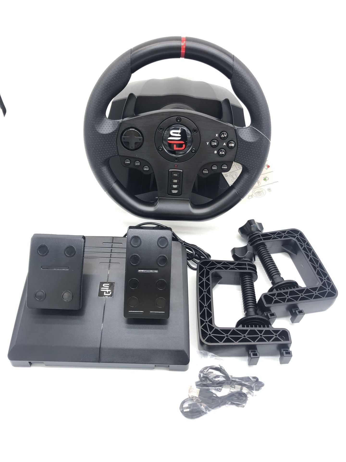 Subsonic Superdrive Kierownica z Pedałami Xbox PS4 PC Vibration 270°