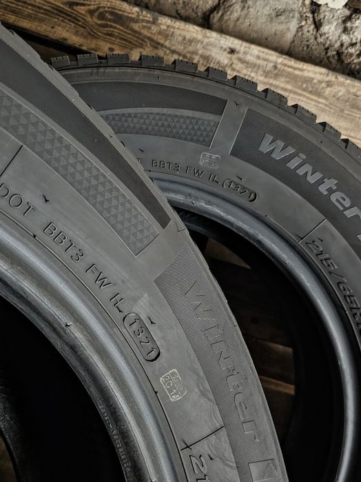 Зимова пара 215/65r16 Hankook | 2021 | 9mm | Преміум шини | Стан нових