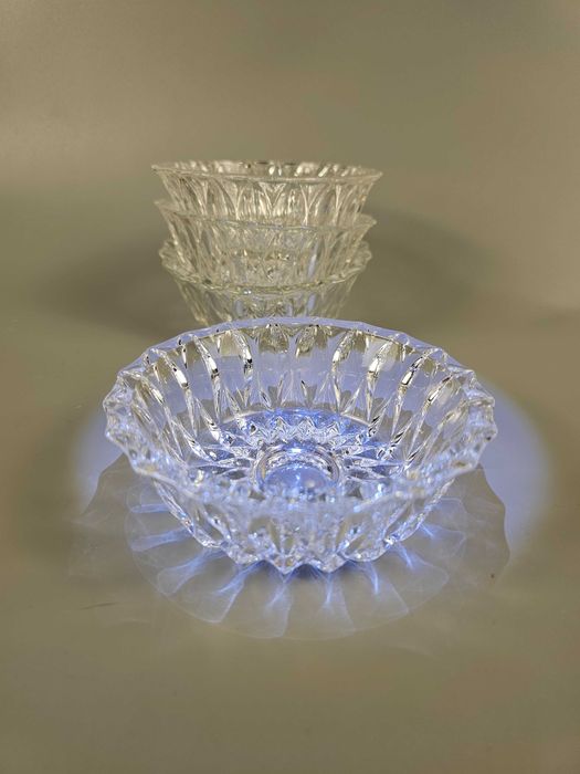 Zestaw 4 szklanych miseczek deserowych