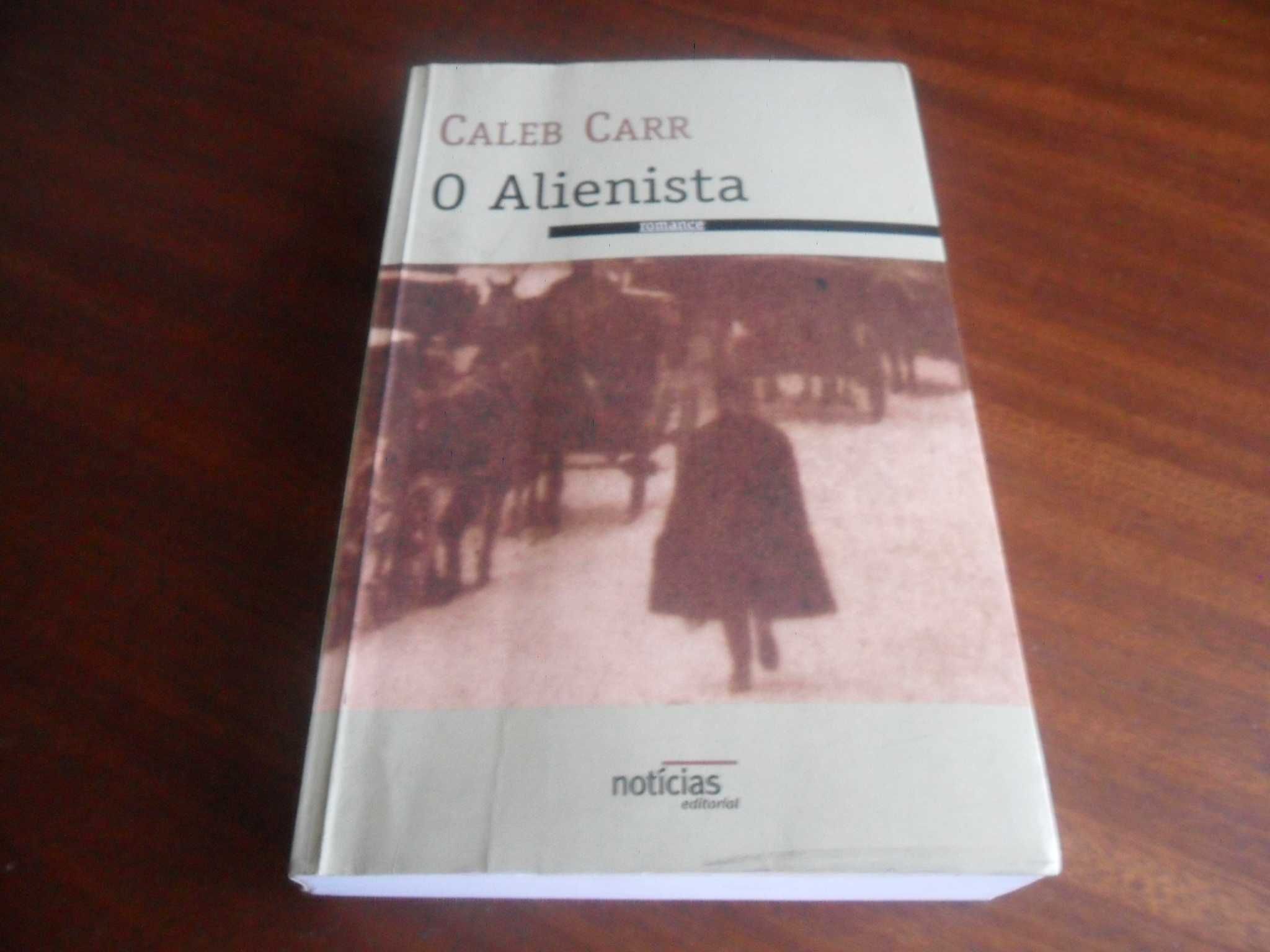 "O Alienista" de Caleb Carr - 1ª Edição de 1998