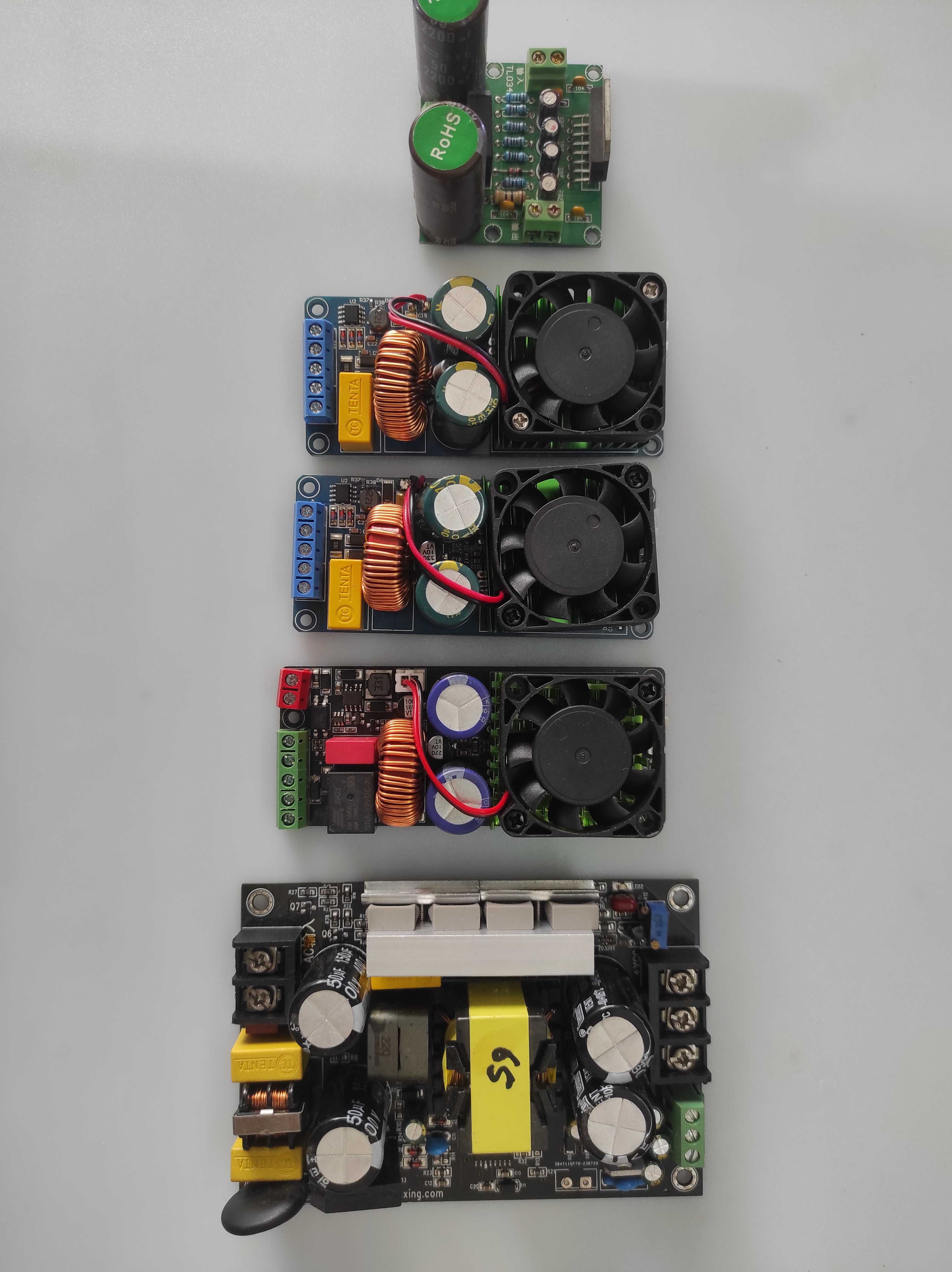 KIT de AMPLIFICADOR de 3x500Watt e 1X100Watt