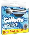 GILLETTE MACH3 START wkłady ostrza wymienne 8 szt kartonik