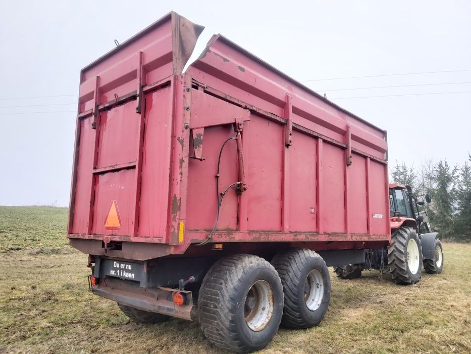 Przyczepa wywrotka tandem  Basstrup 16t  Rok 2006 Zarejestrowana