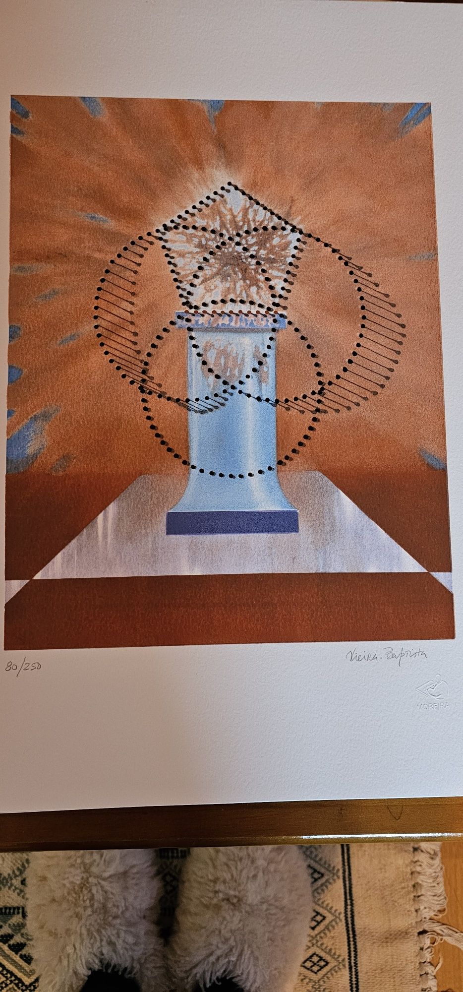 Serigrafia de Vieira Baptista