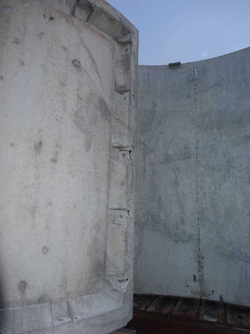 Manilhas / Anéis de betão de grandes dimensões Øinterior 3.3m