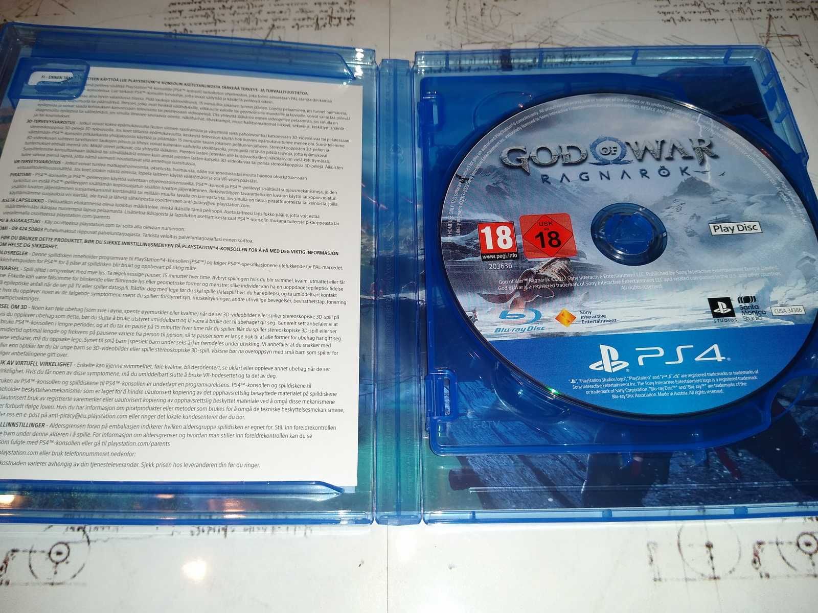 God Of War Ragnarok Ps4 polska wersja dubbing bez rys