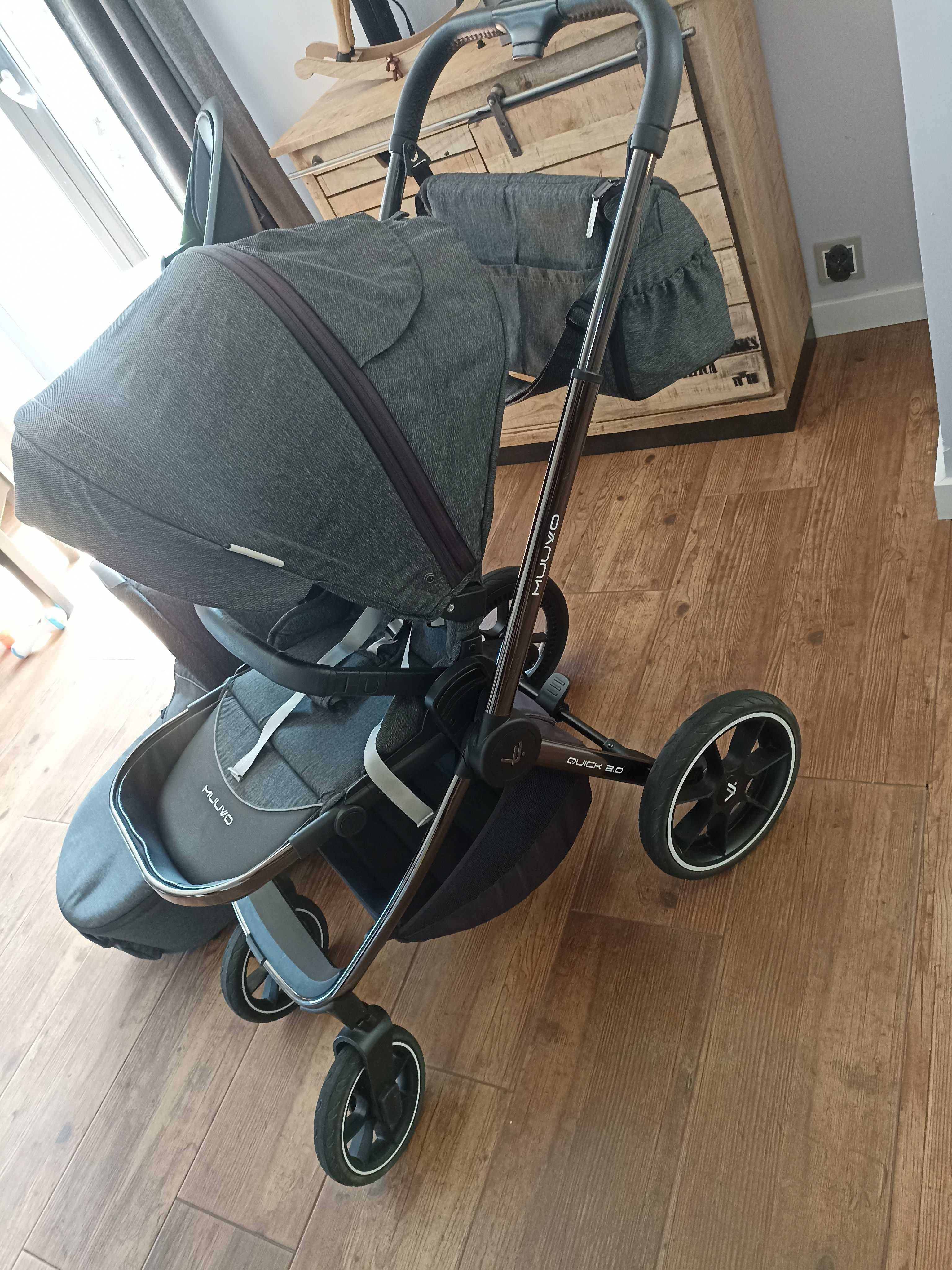 Wózek 2w1 muuvo quick 2.0