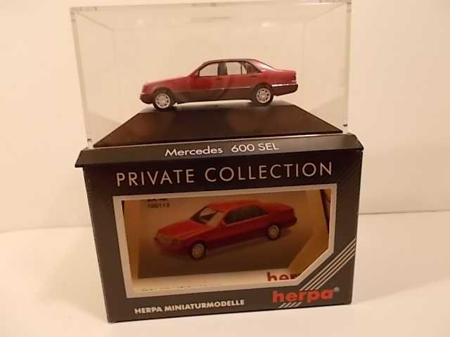 1:87 herpa - mercedes 600 sel 12 v