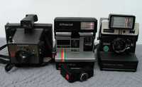 3 x aparat Polaroid Spirit 600 + 2000 na film SX-70 i EE33 VINTAGE