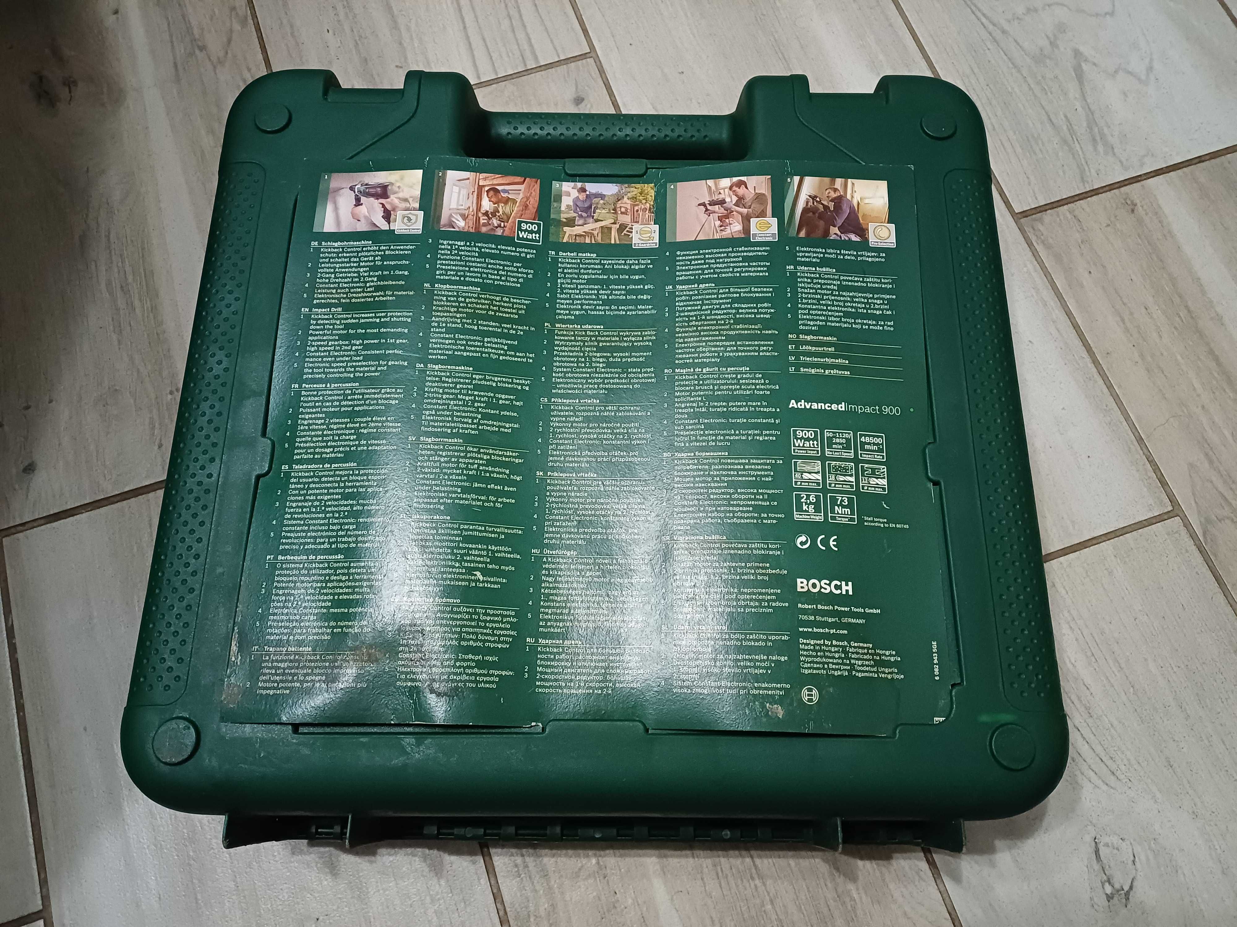 Oryginalna walizka Bosch - Etui, futerał - elektronarzędzia - Solidna