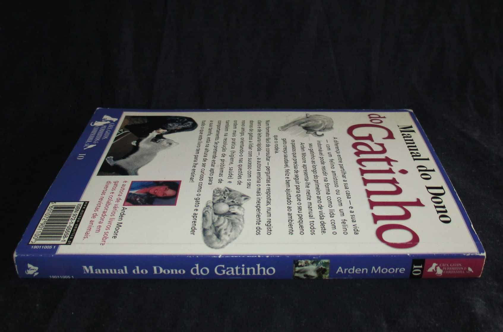 Livro Manual do Dono do Gatinho Arden Moore