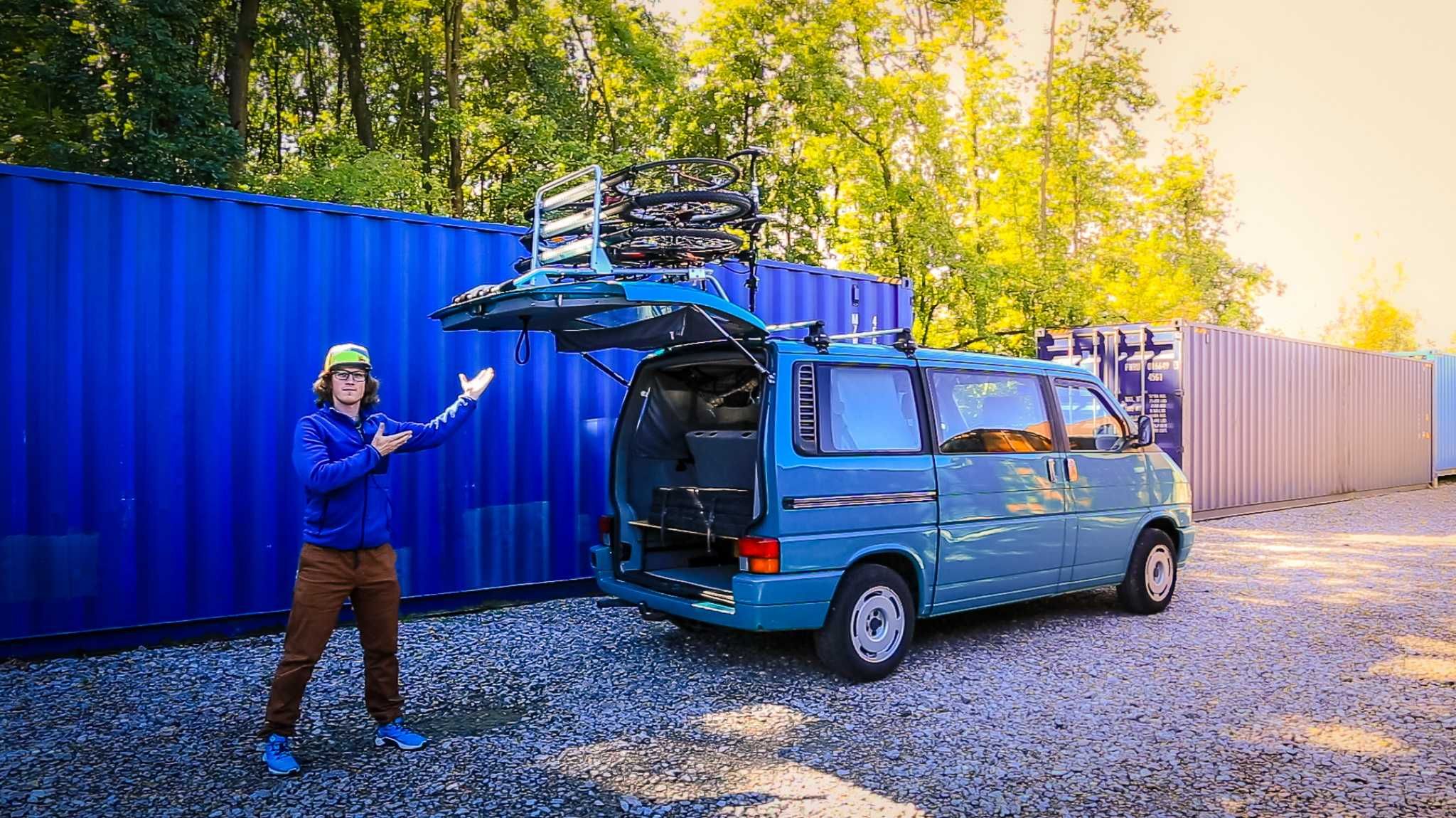 Volkswagen Transporter T4 mocne sprężyny gazowe 1200N 686mm zestaw