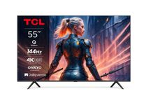 Розпродаж! Телевізор 55 дюймів TCL 55T8B (4K Google TV QLED 144Hz)