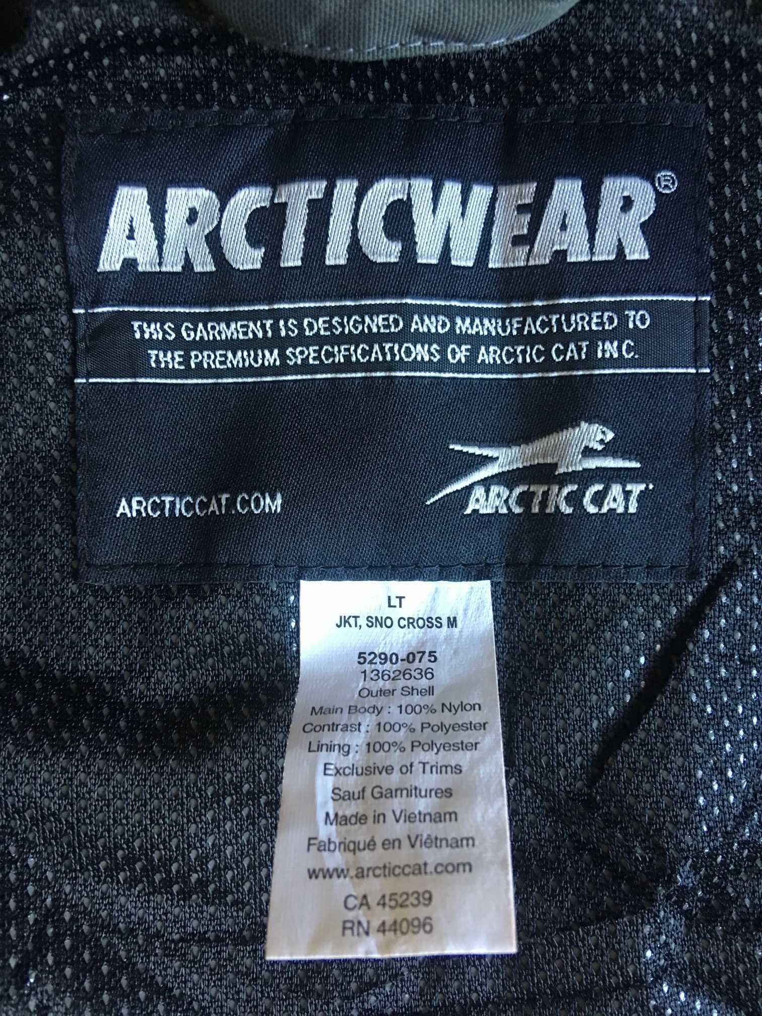Kurtka off-road Arctic Cat waterproff - na quad nowa XL rozpinana