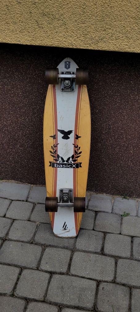 Deska Deskorolka Longboard Fiszka Skateboard