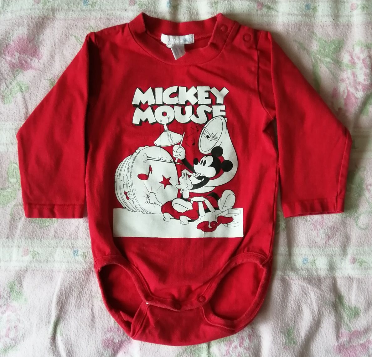 Body H&M Disney Mickey Mouse długi rękaw