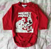 Body H&M Disney Mickey Mouse długi rękaw