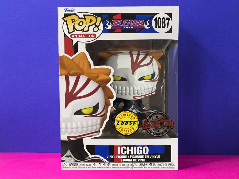 Фигурка Funko Pop Ичиго Ichigo №1087 Chase 10 см Блич Bleach Фанко Поп