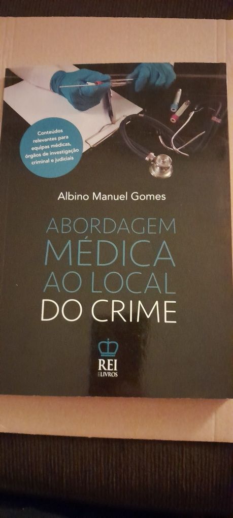 Livro Abordagem Medica ao local do crime