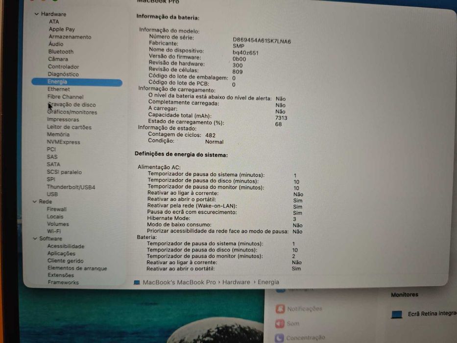 Macbook Pro 16.1 (i9 Octa-Core - Touch Bar) 32/512 GB (Jan20121)