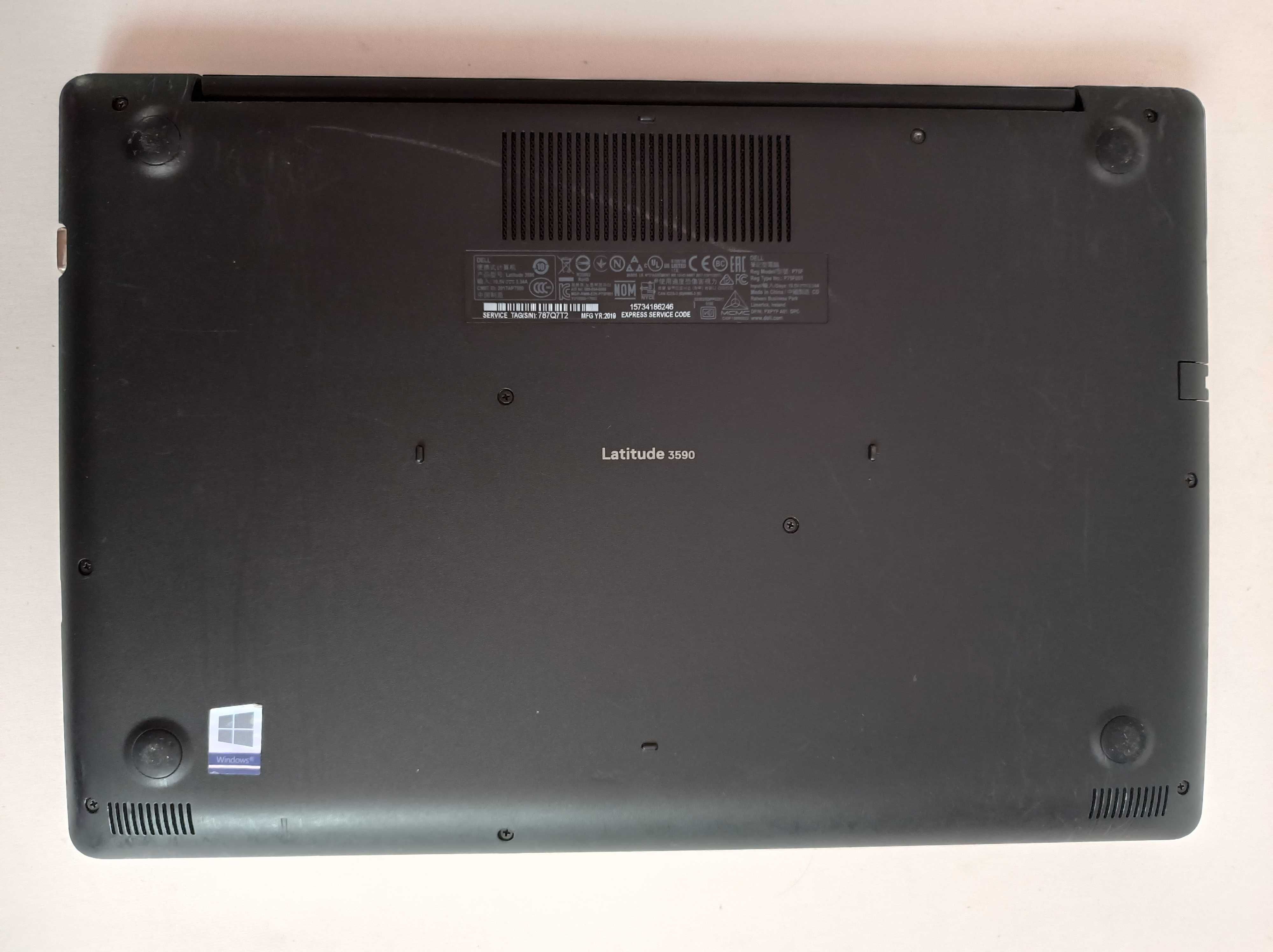 Ноутбук Dell Latitude 3590 i3-8130U/16Гб DDR4/NVMe 256Гб/АКБ 3г