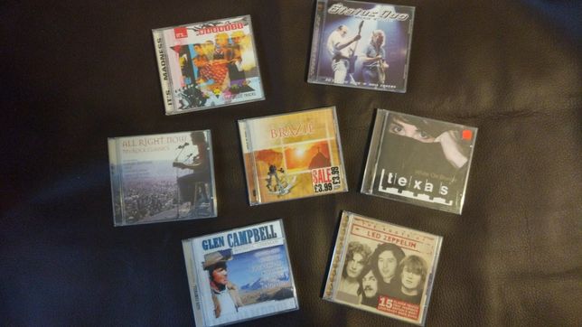 Vários discos CD