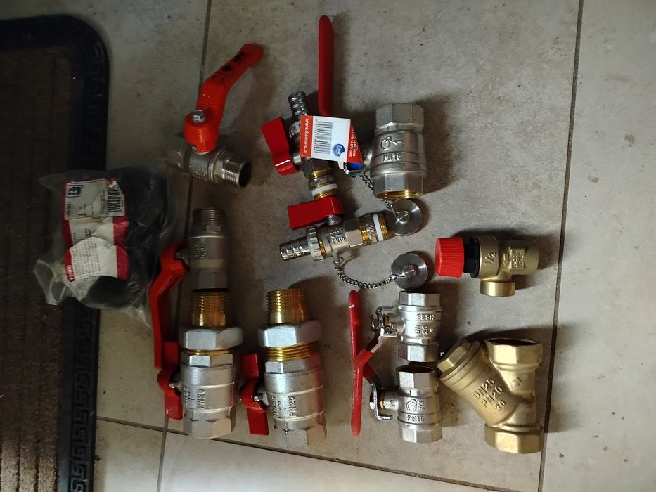 Mosiężne zawory wodne