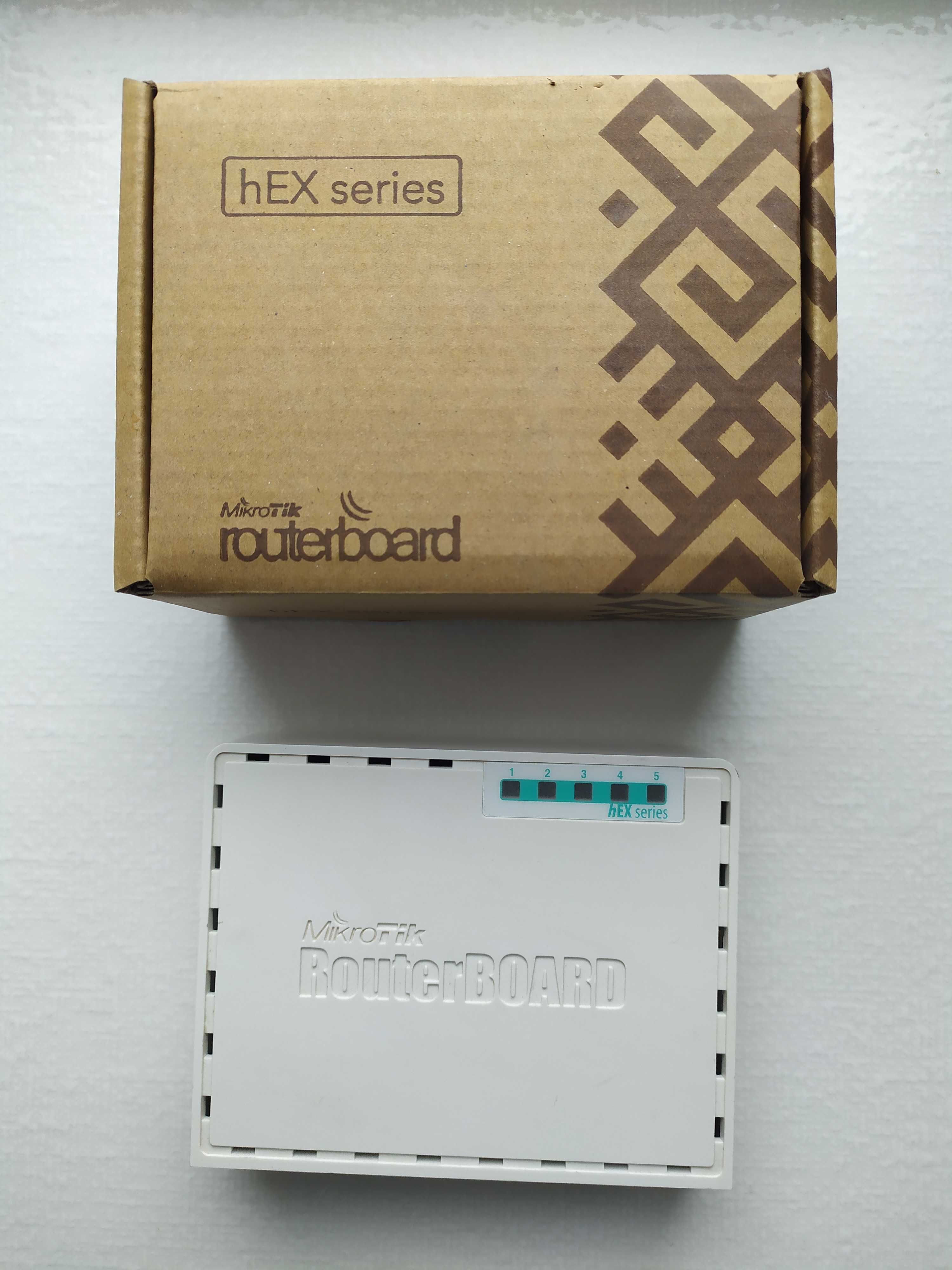 Маршрутизатор MikroTik hEX lite (RB750r2)