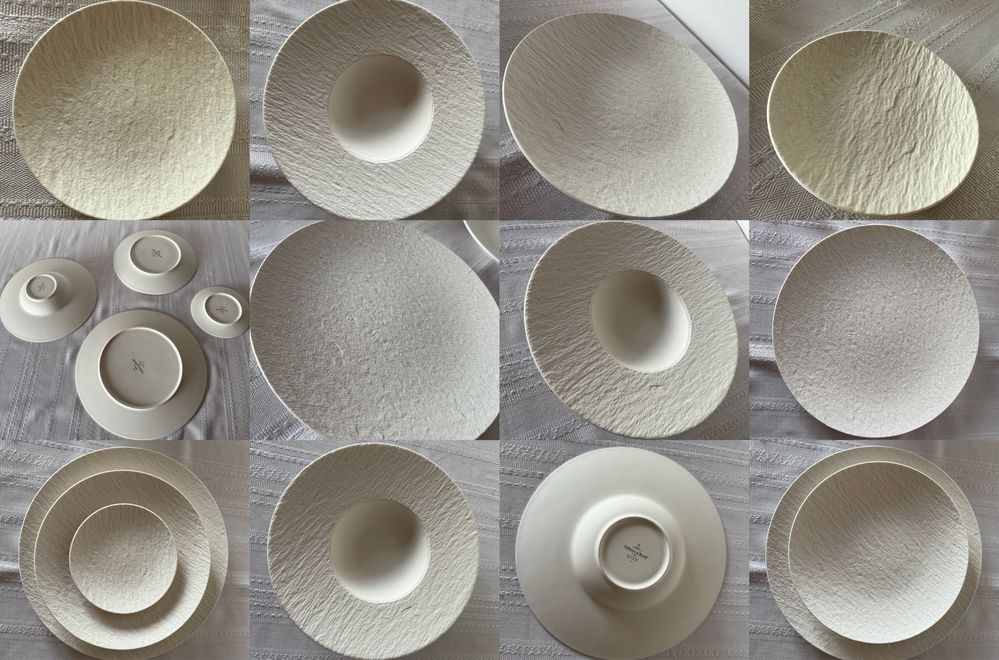 Тарілки преміум фарфор із колекціі Rock Villeroy&Boch