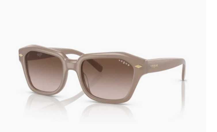 Okulary przeciwsłoneczne Vogue VO 5444S Damskie Brązowe Kwadratowe
