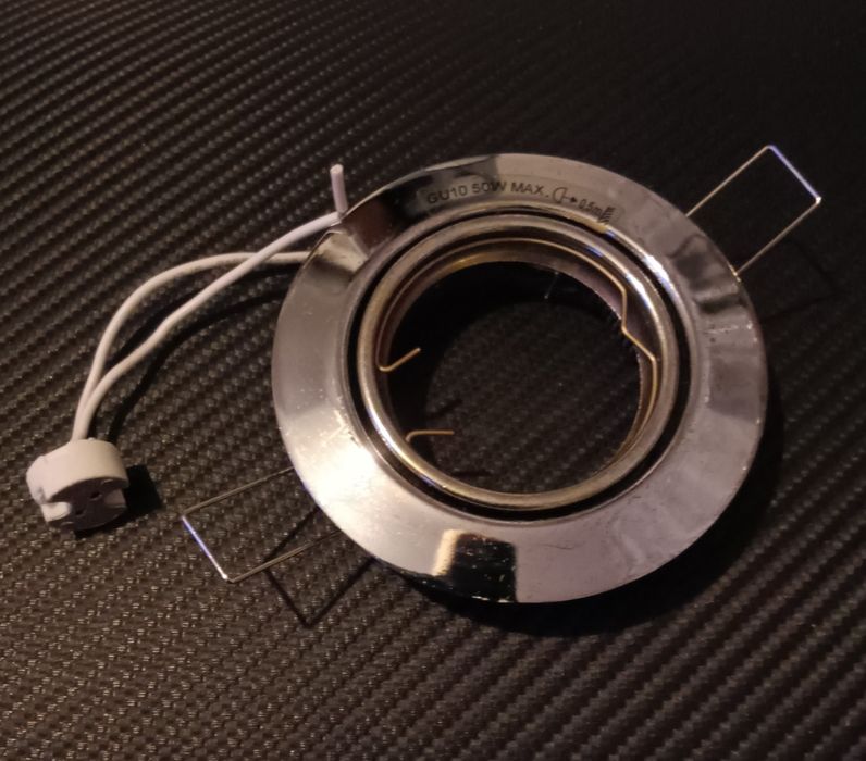 Oprawa halogenowa regulowana chrom