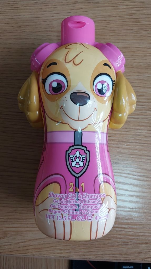 Paw Patrol pojemnik na żel do kąpieli 400 ml