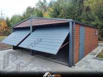 Garaż blaszany 4x5 4x6 6x5 6x5,80 6x6 8x6 9x5 9x6 PRODUCENT Premium