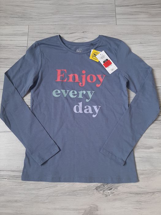 komplet koszulek z długim rękawem rozmiar 158