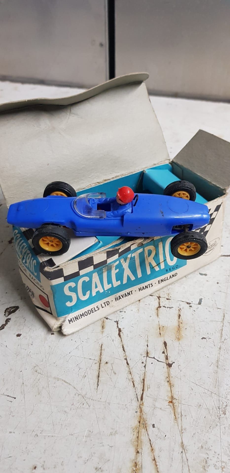 Carro de pista scalextric anos 60    NEGOCIAVEL